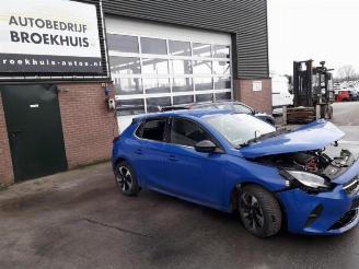 damaged commercial vehicles Opel Corsa Corsa F (UB/UP), Hatchback 5-drs, 2019 Electric 50kWh 2020/12
