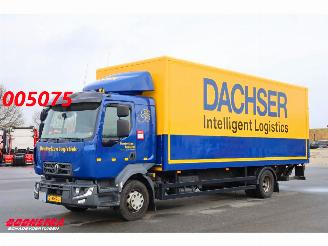 krockskadad bil vrachtwagen Renault D 12.240 LBW Bak-Klep Aut. Airco Cruise Dhollandia Euro 6 2016/10