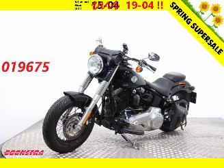 škoda motocykly Harley-Davidson  FLS 103 Softail Slim 5HD Remus Navi Supertuner 13.795 km! 2014/5