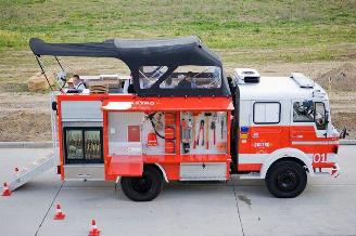 Vaurioauto  passenger cars Dodge  Gastro Food Truck RG-13 Fire Service 1980/6