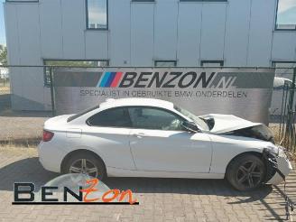 damaged motor cycles BMW 2-serie 2 serie (F22), Coupe, 2013 / 2021 218i 1.5 TwinPower Turbo 12V 2016/9