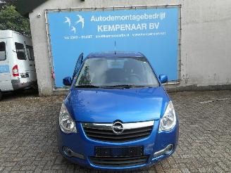 krockskadad bil auto Opel Agila Agila (B) MPV 1.2 16V (K12B(Euro 4) [63kW]  (04-2008/10-2012) 2010/5