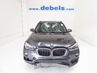Damaged car BMW X1 1.5 D 2017/9